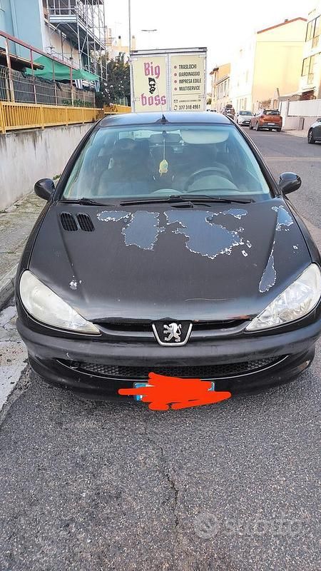 Nero Usata 2005 Peugeot 206 Tre volumi | 1000 € - Immagine 1/4