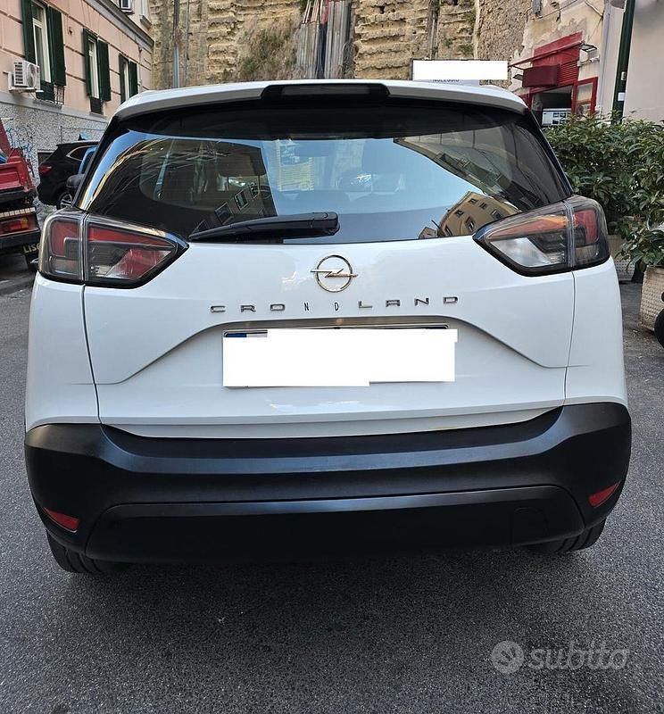 Usata Opel Crossland X 110 CV (80 kW) 2023 Bianco SUV