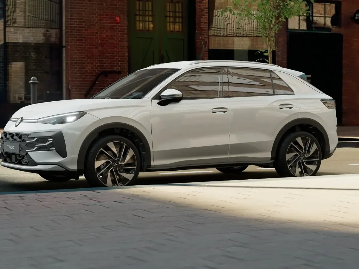 Nuova VW T-Roc Style 115 CV (84 kW) 2026 Pure white SUV