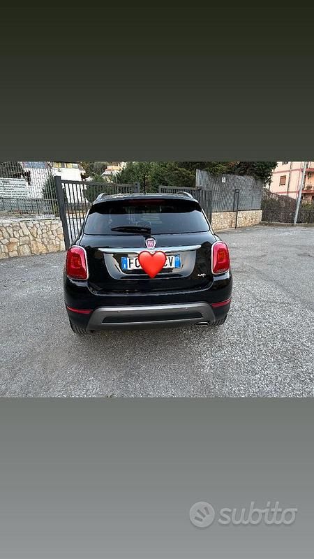Usata Fiat 500X 140 CV (102 kW) 2017 Nero SUV