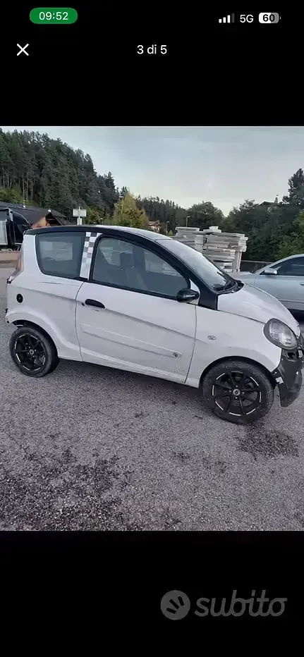 Usata Microcar M.Go 2012 Bianco Utilitaria
