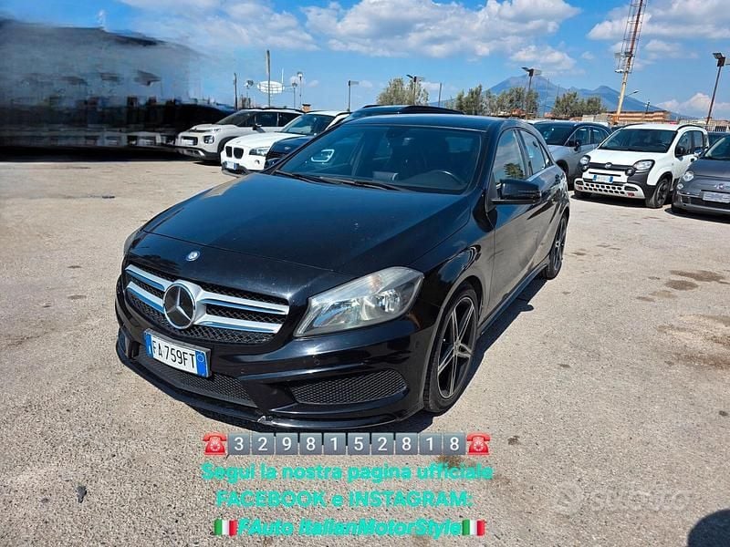Usata Mercedes A200 Edition 136 CV (100 kW) 2015 Nero Berlina