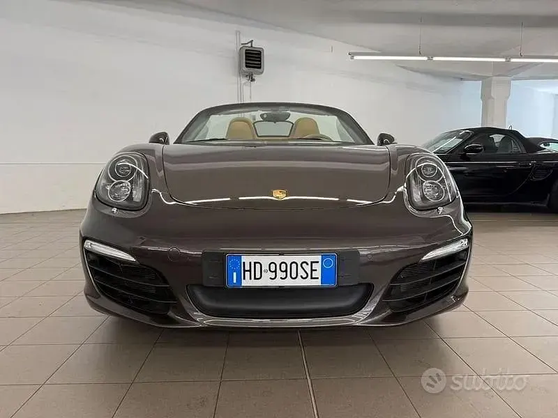 Usata Porsche Boxster 265 CV (194 kW) 2014 Marrone Cabrio