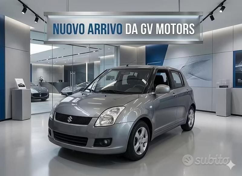 Usata Suzuki Swift GL 92 CV (67 kW) 2008 Grigio Utilitaria