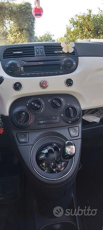 Usata Fiat 500 Lounge 69 CV (50 kW) 2011 Bianco Berlina