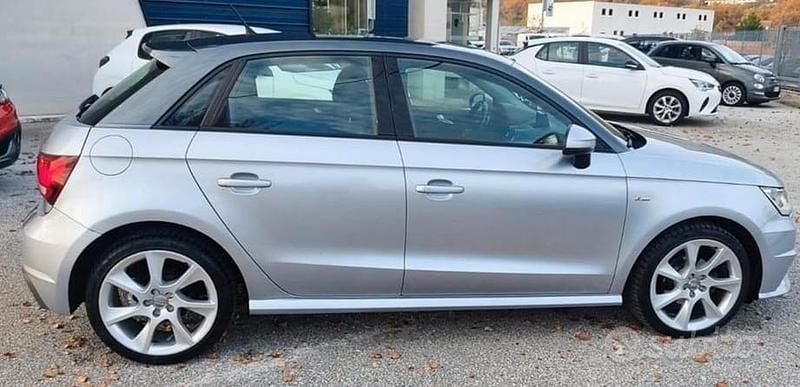 Usata Audi A1 S-Line 90 CV (66 kW) 2016 Grigio Utilitaria