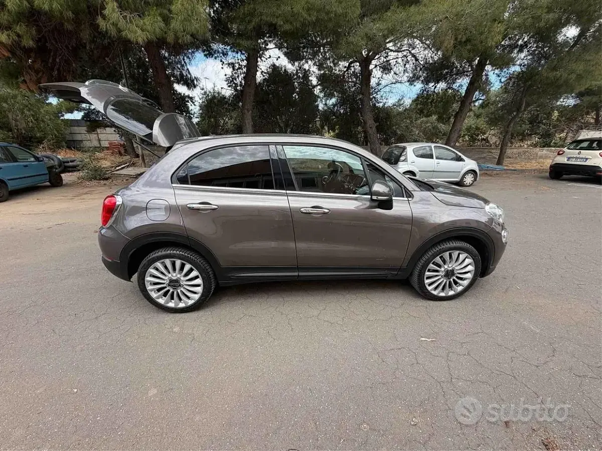 Usata Fiat 500X Lounge 120 CV (88 kW) 2017 Marrone SUV