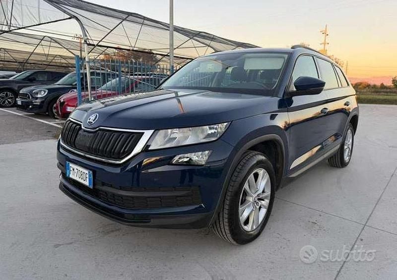 Usata Skoda Kodiaq Executive 150 CV (110 kW) 2017 Blu/azzurro SUV