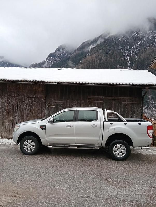 Usata Ford Ranger XLT 150 CV (110 kW) 2014 Grigio Pick-up