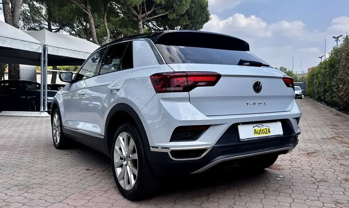 Usata VW T-Roc Advance 116 CV (85 kW) 2019 Bianco SUV