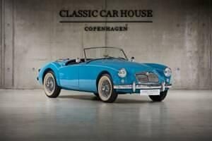 Usata MG MGA 72 CV (52 kW) 1957 Blu Cabrio
