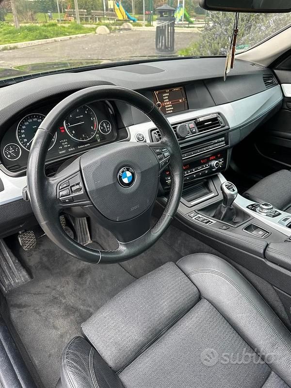 Usata BMW 525 M Sport 218 CV (160 kW) 2013 Nero Station wagon