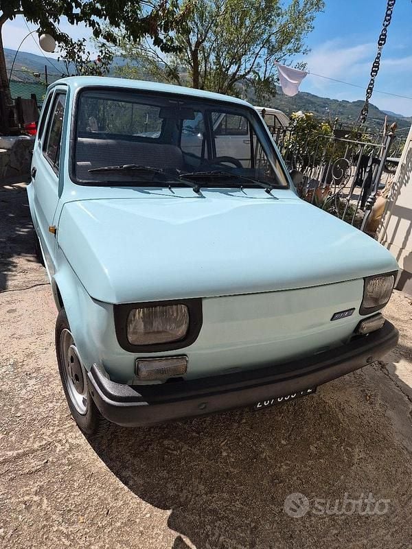 Usata Fiat 126 1985 Blu Utilitaria