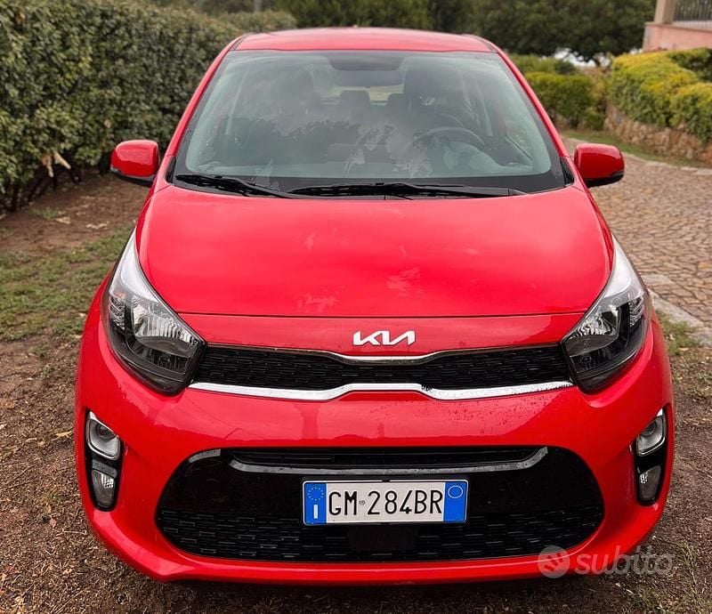 Usata Kia Picanto Style 2023 Rosso Utilitaria