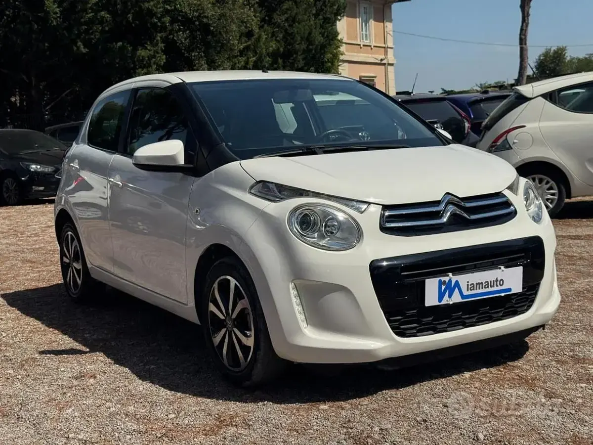 Usata Citroën C1 69 CV (50 kW) 2015 Bianco Utilitaria