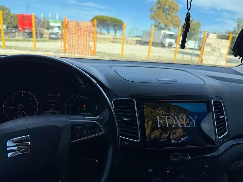 Usata Seat Alhambra 150 CV (110 kW) 2016 Nero Monovolume