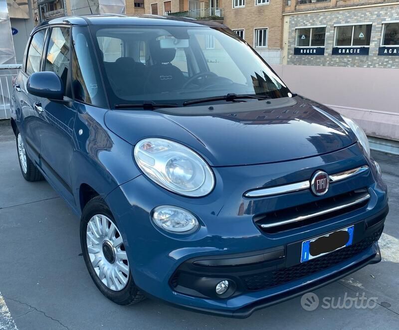 Blu/azzurro Usata 2018 Fiat 500L Pop Star Monovolume | 8000 € (Super prezzo) - Immagine 1/4