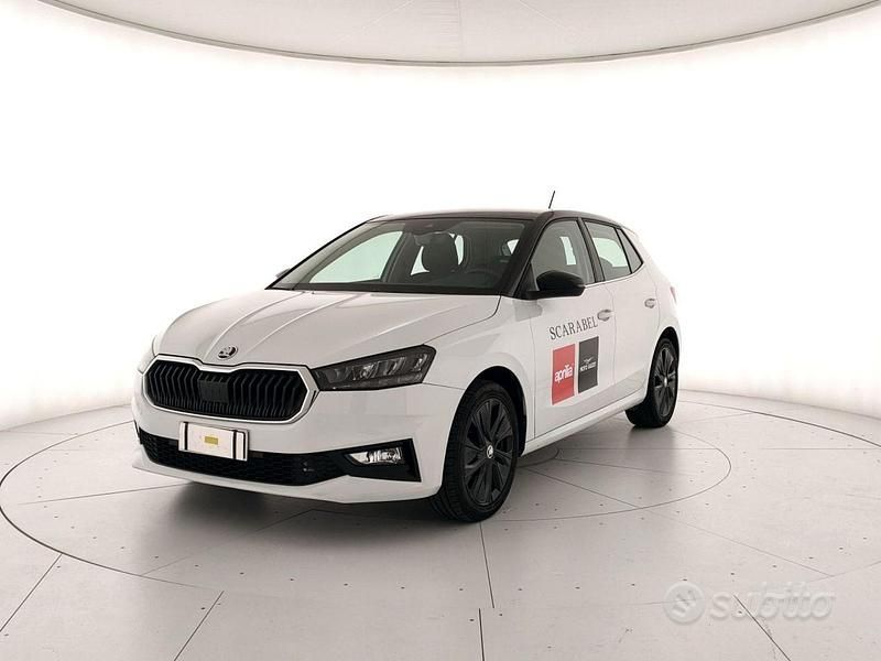 Usata Skoda Fabia Style 95 CV (69 kW) 2022 Bianco Utilitaria