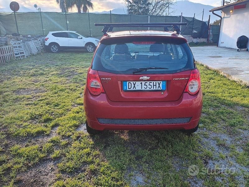 Usata Chevrolet Aveo LS 2008 Rosso Berlina