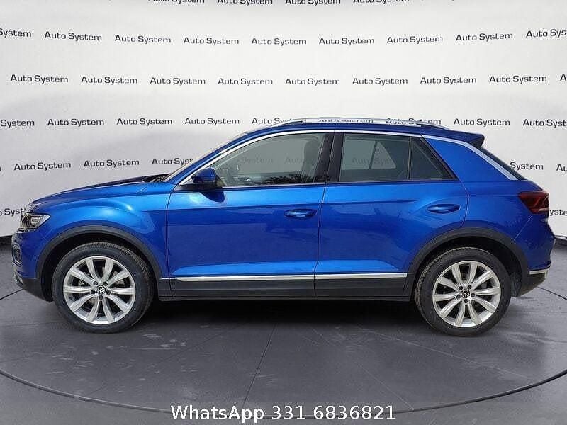 Usata VW T-Roc Advance 116 CV (85 kW) 2020 Blu ravenna SUV