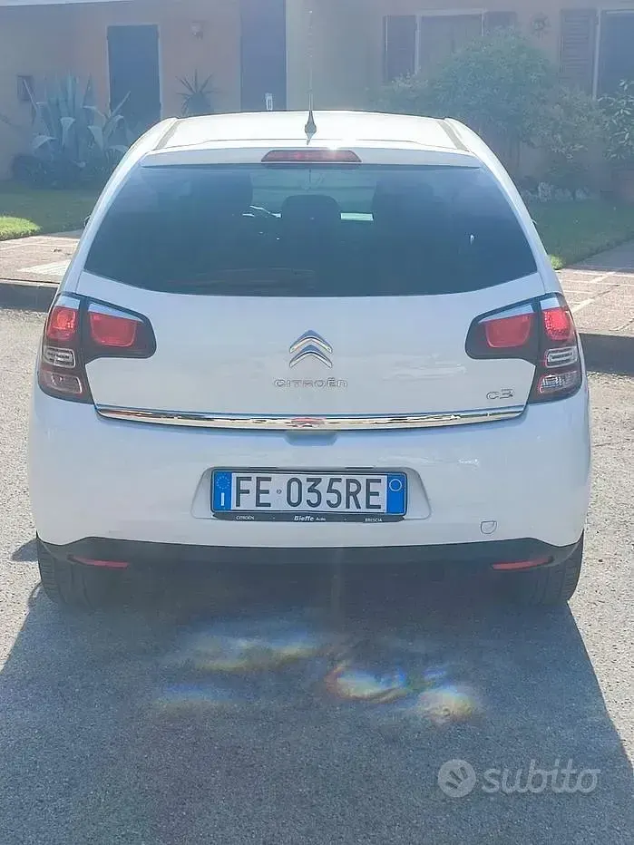 Usata Citroën C3 82 CV (60 kW) 2016 Bianco Berlina