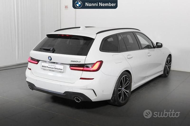 Usata BMW 320e M Sport 190 CV (139 kW) 2020 Bianco Station wagon