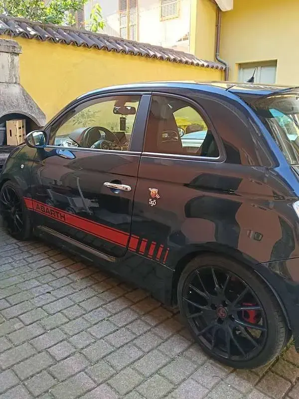 Usata Abarth 595 Competizione 159 CV (116 kW) 2015 Nero Utilitaria