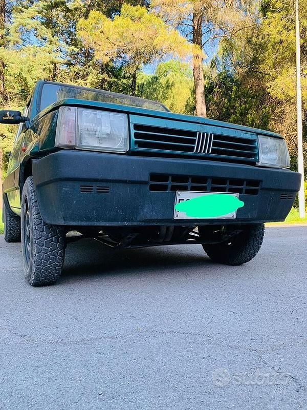 Usata Fiat Panda 4x4 50 CV (36 kW) 1993 Verde Utilitaria