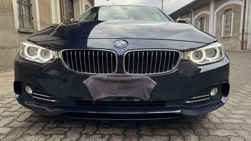 Usata BMW 420 Luxury Line 190 CV (139 kW) 2017 Blu/azzurro Coupé