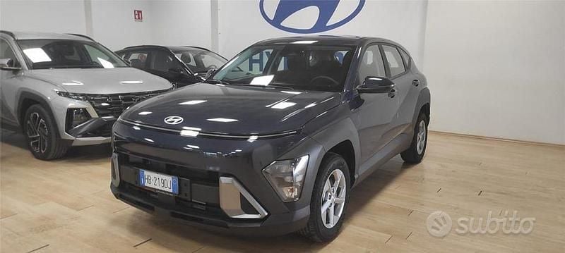 Nuova Hyundai Kona 120 CV (88 kW) 2025 Blu SUV