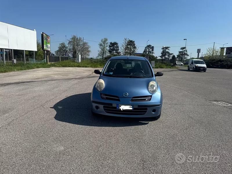 Usata Nissan Micra Acenta 65 CV (47 kW) 2007 Blu Berlina