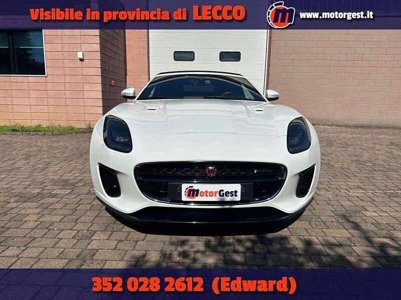 Usata Jaguar F-Type R-Dynamic 381 CV (280 kW) 2017 Bianco Cabrio