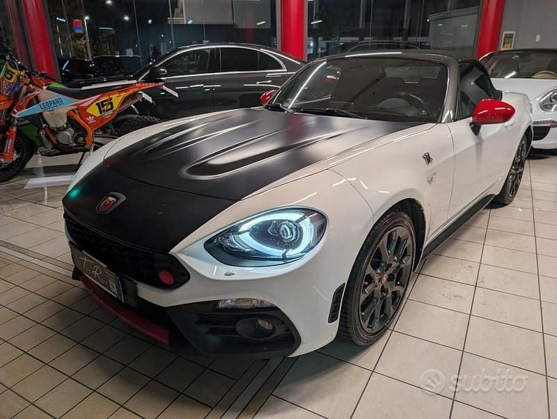 Usata Abarth 124 Spider 170 CV (125 kW) 2017 Bianco Cabrio