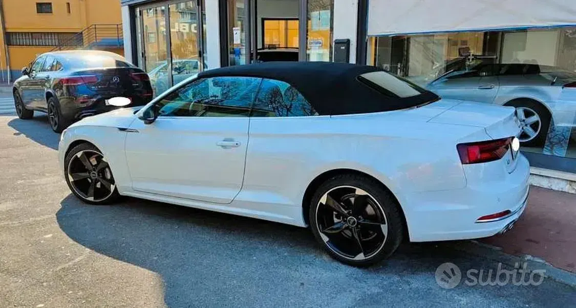Usata Audi A5 Cabriolet Business 190 CV (139 kW) 2019 Bianco Cabrio