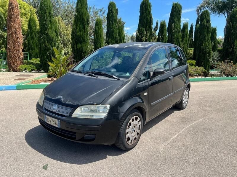 Usata Fiat Idea 69 CV (50 kW) 2007 Nero Monovolume