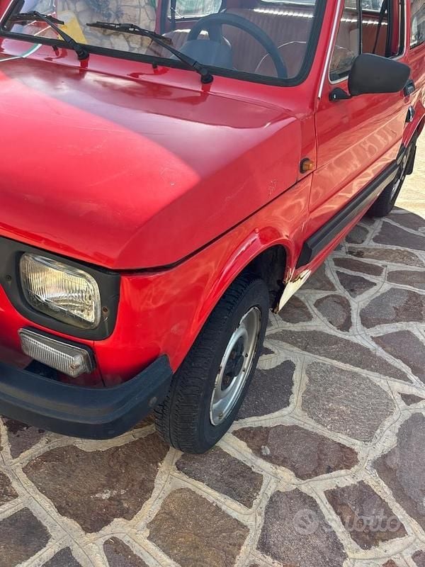 Usata Fiat 126 24 CV (17 kW) 1982 Rosso Utilitaria