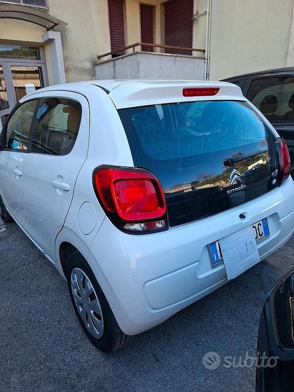 Usata Citroën C1 68 CV (50 kW) 2015 Bianco Utilitaria