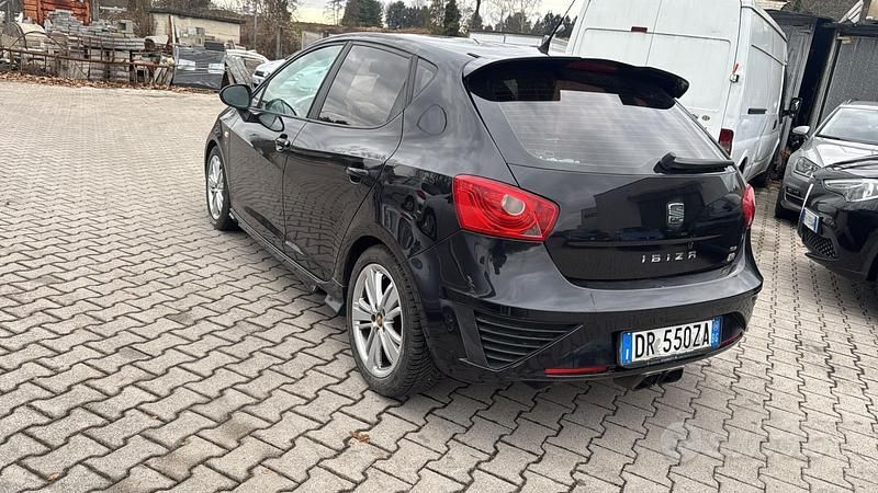 Brugt Seat Ibiza 86 HK (63 kW) 2008 Sort Sedan