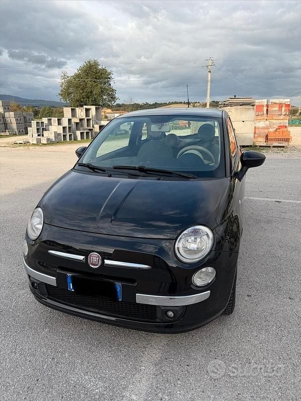 Nero Usata 2010 Fiat 500 | 6200 € (Buon prezzo) - Immagine 1/4