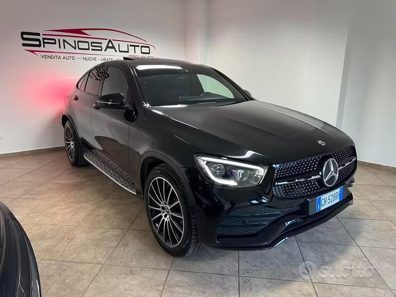 Usata Mercedes GLC220 Premium Plus 194 CV (142 kW) 2020 Nero Coupé