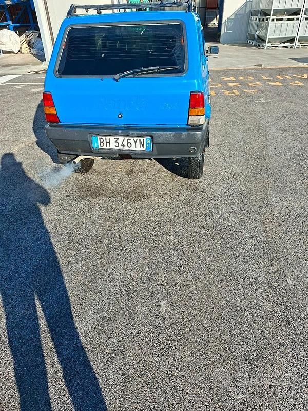 Usata Fiat Panda 4x4 2000 Blu Utilitaria