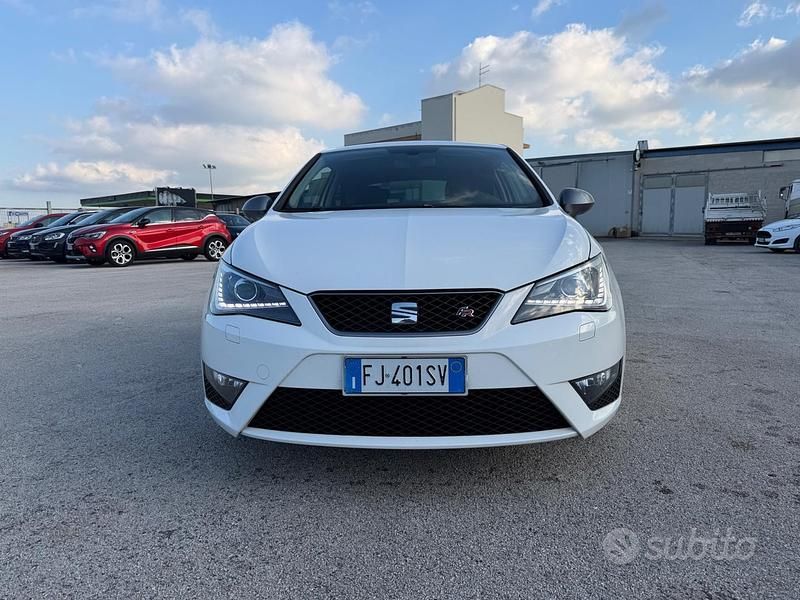 Usata Seat Ibiza FR 105 CV (77 kW) 2016 Bianco Coupé