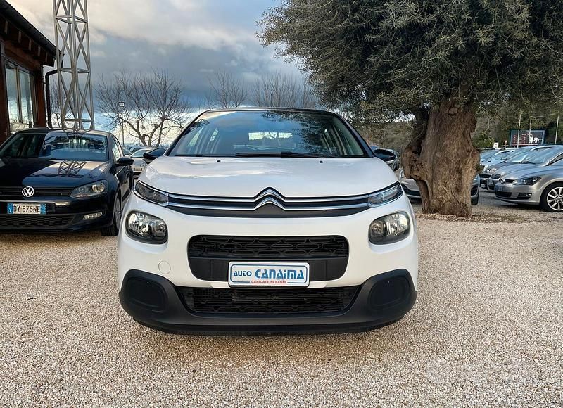 Usata Citroën C3 102 CV (75 kW) 2019 Bianco Utilitaria