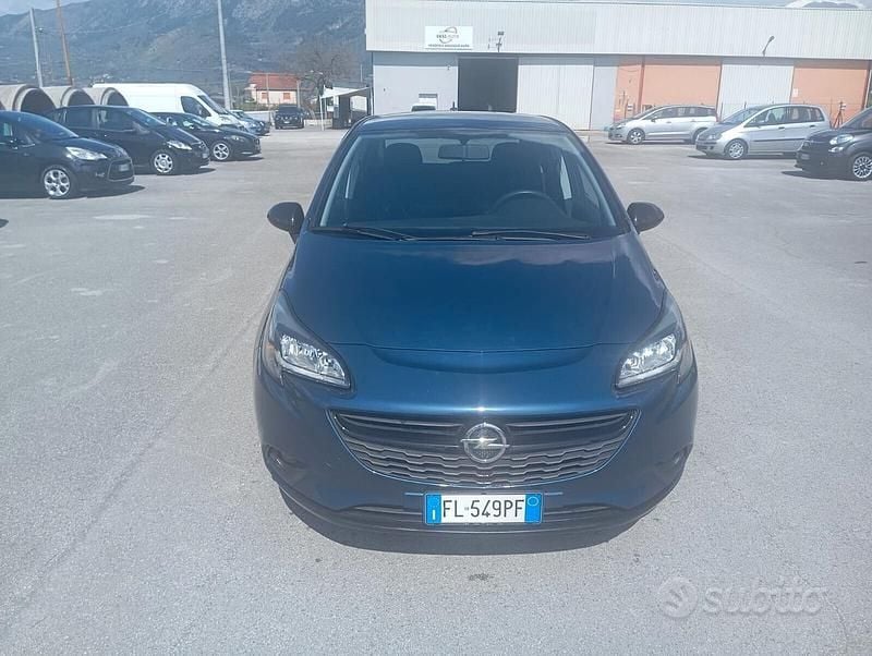 Usata Opel Corsa Innovation 90 CV (66 kW) 2017 Blu Utilitaria