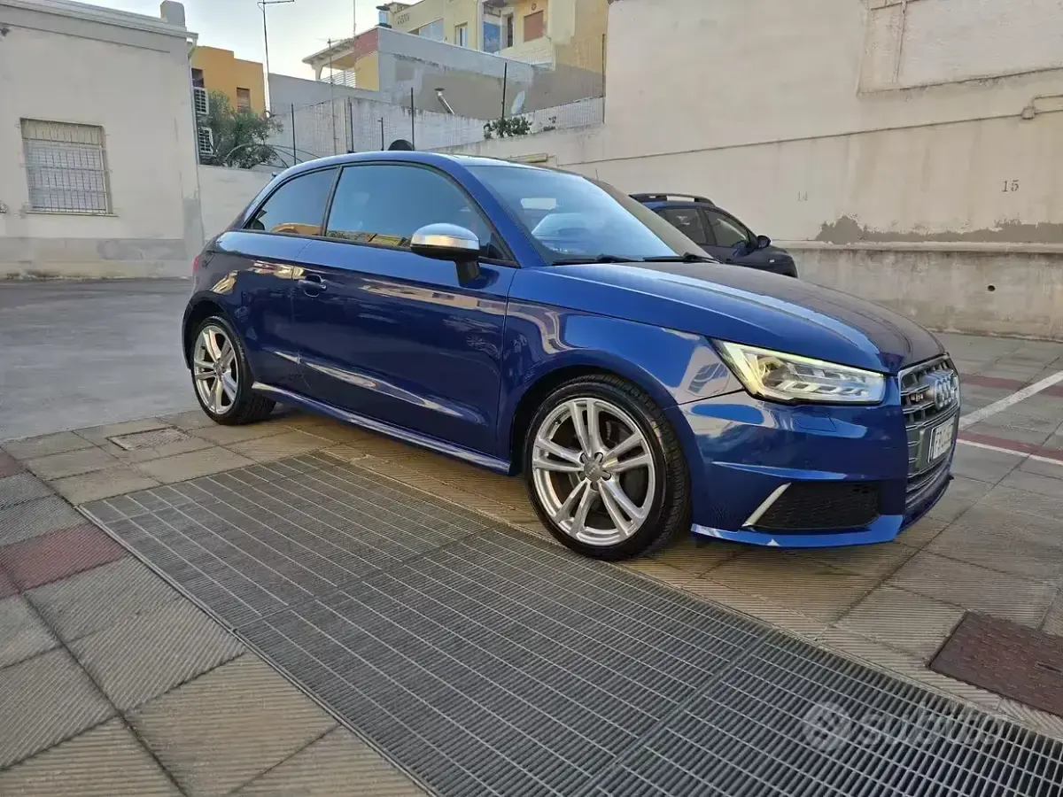 Usata Audi S1 231 CV (169 kW) 2015 Bluazzurro Utilitaria