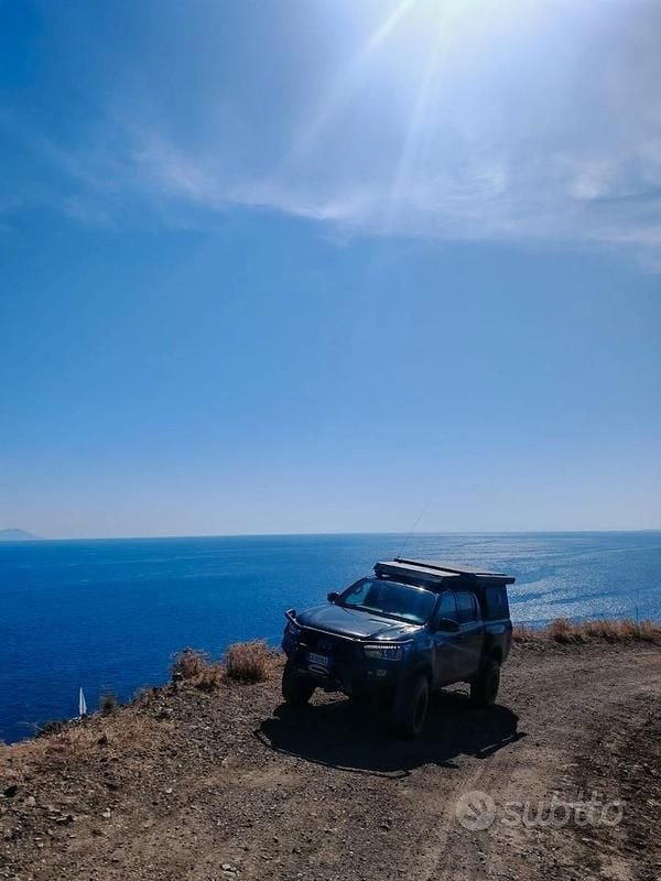 Usata Toyota HiLux 150 CV (110 kW) 2020 Nero Pick-up