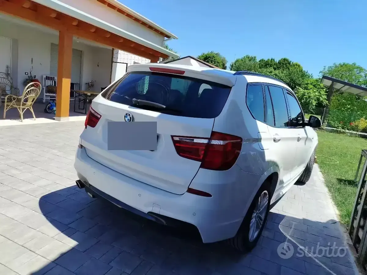 Usata BMW X3 M Sport 190 CV (139 kW) 2015 Bianco SUV