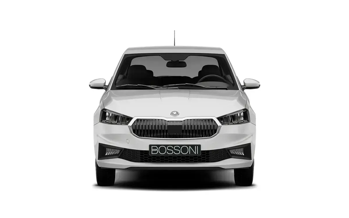 Nuova Skoda Fabia 2026 Argento Utilitaria