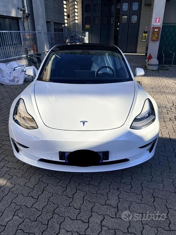 Occasion Tesla Model 3 366 kW (498 ch) 2019 Blanc Berline