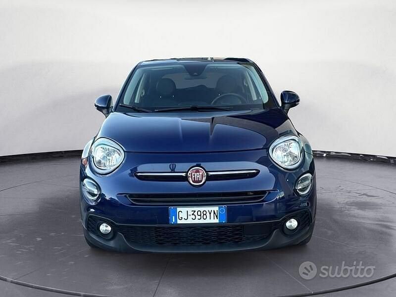 Usata Fiat 500X Connect 130 CV (95 kW) 2022 Blu SUV
